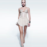 Flower Stud Dress