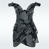 Minerva in Lace Dress