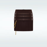 3 Belt Skirt Gold